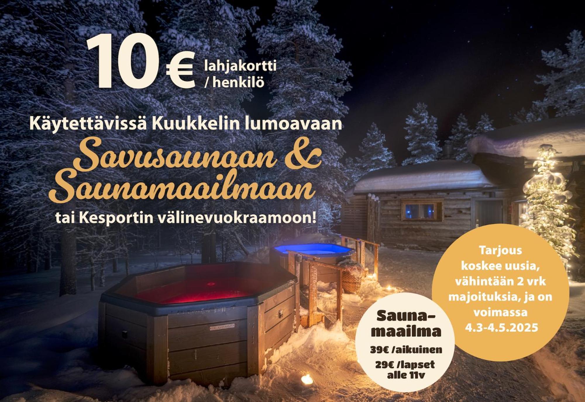 Kuukkeli Log Houses Teerenpesae - Premium Suite A48 Saariselka Exterior foto