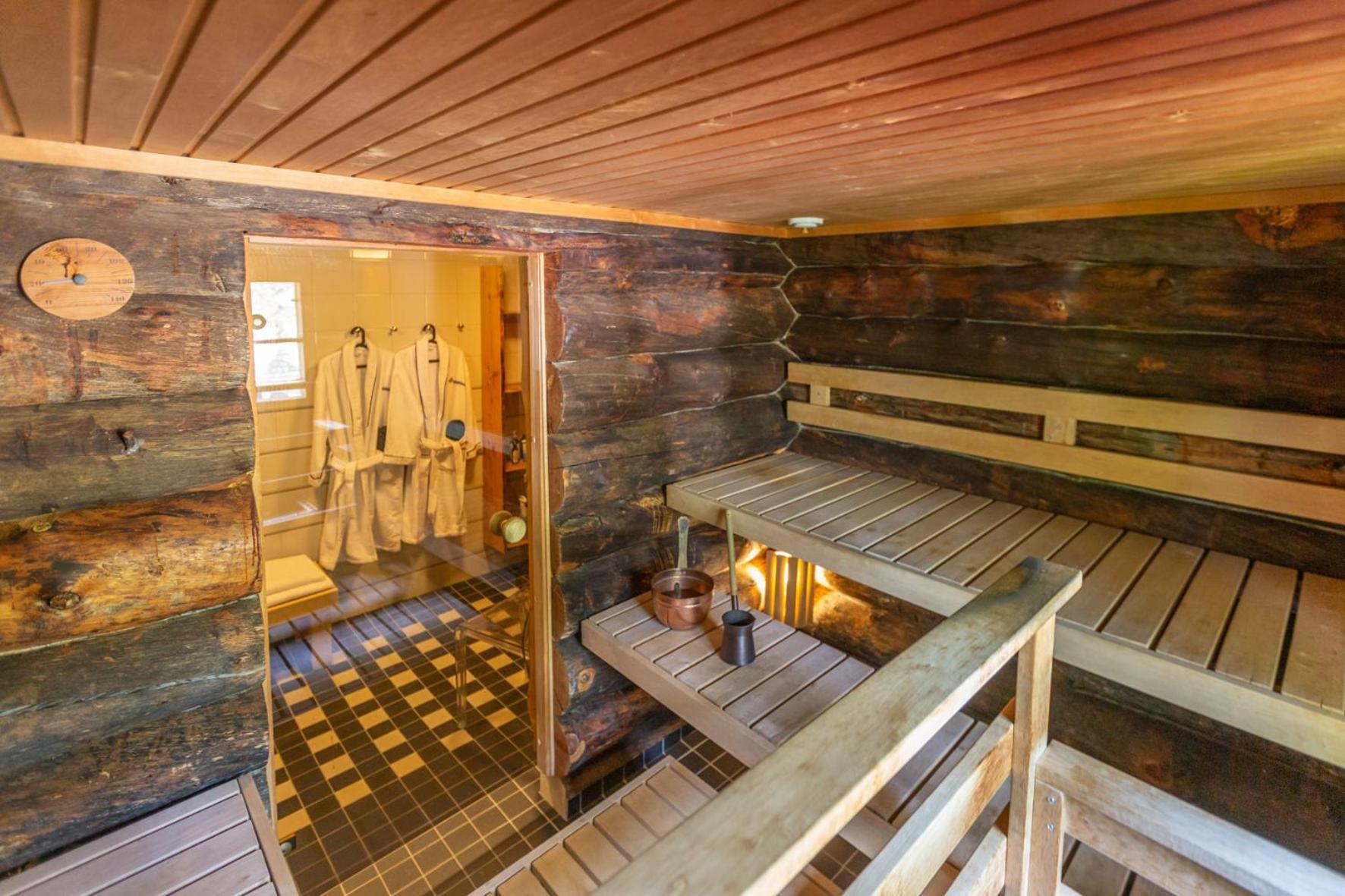 Kuukkeli Log Houses Teerenpesae - Premium Suite A48 Saariselka Exterior foto