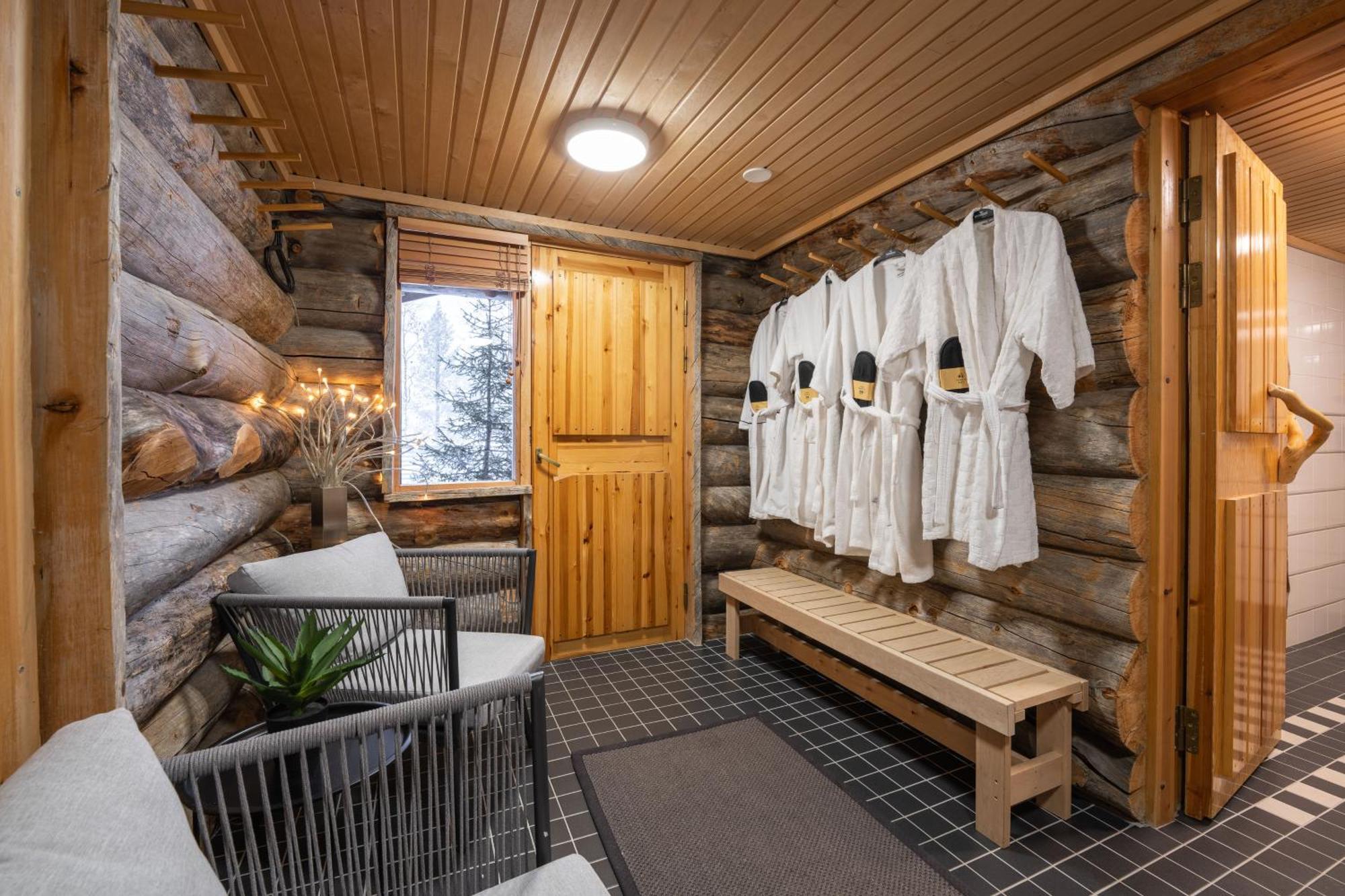 Kuukkeli Log Houses Teerenpesae - Premium Suite A48 Saariselka Exterior foto